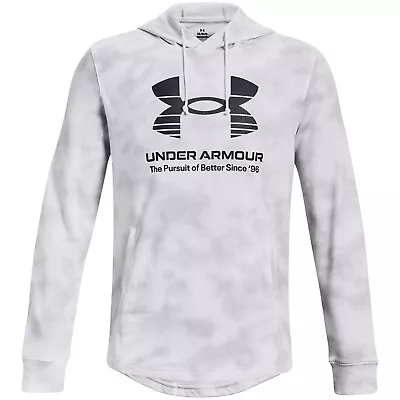 Buy Under Armour Mens Rival Terry Nvl Hoodie Hooded Top OTH • 37.99£