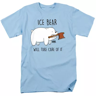 Buy We Bare Bears Take Care Of It Licensed Adult T-Shirt • 17.34£