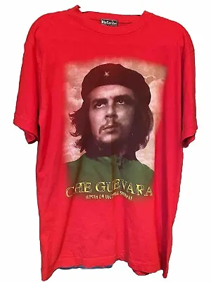 Buy Blue Caribe Che Guevara T Shirt Red Size XL Used • 6£