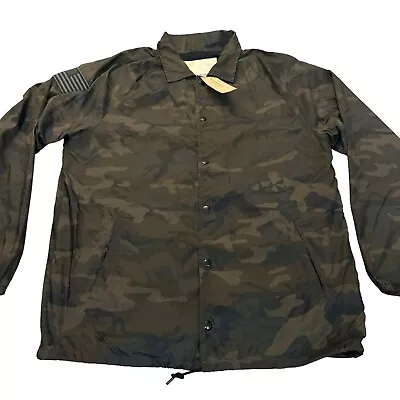 Buy Ralph Lauren Denim & Supply Men’s Camo Windbreaker Jacket - Size Large *BNWT* • 69.99£
