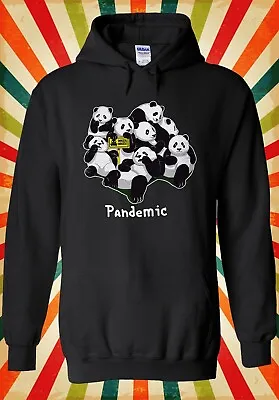 Buy Pandamic Pandemic Animal Cute Panda Men Women Unisex Top Hoodie Sweatshirt 3257 • 17.95£