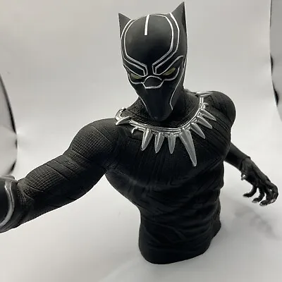 Buy Marvel Black Panther Bust Bank Piggy Bank Great Condition Collectibles Merch • 18.85£