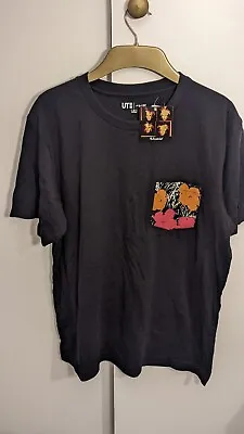 Buy Andy Warhol Uniqlo T Shirt Black Medium • 12.50£