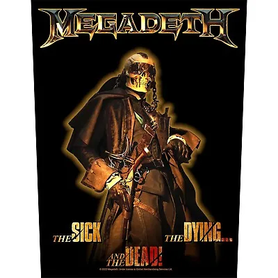 Buy MEGADETH Back Patch: THE SICK, THE DYING AND THE DEAD! Official Lic Merch Gift • 8.95£