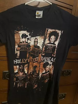 Buy 2010 Hollywood Undead Hollywood Police  Junior/Women's Shirt XS   • 8£