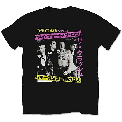 Buy The CLASH Official T-SHIRT Unisex T- Shirt London Calling JAPANESE XL Black • 14.95£