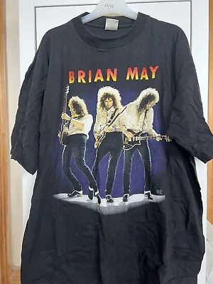 Buy Vintage 1993 Brian May Queen Band Solo Tour T-shirt XL Freddie Mercury • 35£