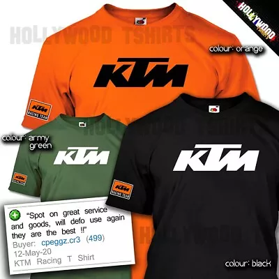 Buy KTM Racing Tshirt - Superbikes Rossi T Shirt - Biker Mens Tee Birthday Gift Idea • 19.99£