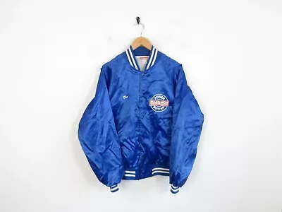 Buy Vintage Hartwell Sportswear Varsity Bomber Jacket Blue Made In USA Men's M 38  • 15.39£