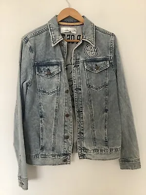 Buy Disney Mickey Mouse Leader Of The Club Denim Jacket Size XS • 24.11£