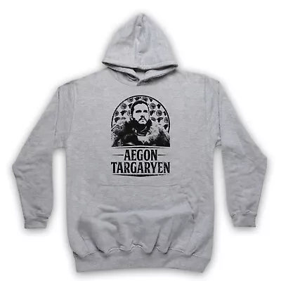 Buy Game Of Thrones Aegon Targaryen Jon Snow Tribute Adults Unisex Hoodie • 25.99£