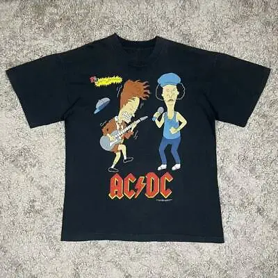 Buy Vintage 1996 Beavis And Butthead AC/DC T-shirt, AC/DC T-shirt, Vintage Ac/dc • 20.77£