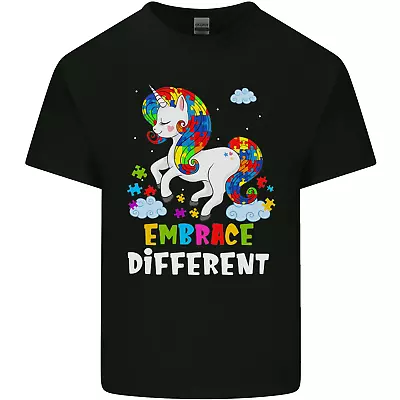 Buy Autism Unicorn Embrace Different Autistic Mens Cotton T-Shirt Tee Top • 8.75£