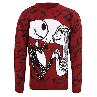 Buy Nightmare Before Christmas Jack And Sally Knitted Jumper • 40.58£