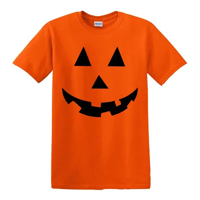 Buy Halloween Pumpkin Face T-Shirt Custom Mens Ladies Kids Scary Eyes Mouth Top Tee • 13.99£