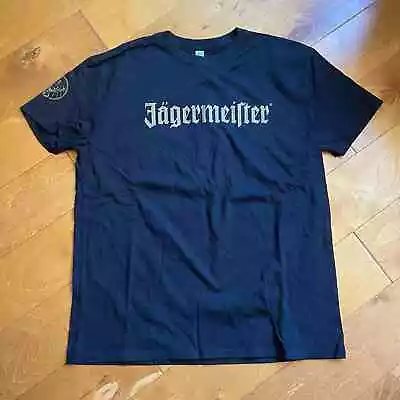 Buy New! Jager Jagermeister Large Adult Sizing Short Sleeve T-shirt Black • 7.57£