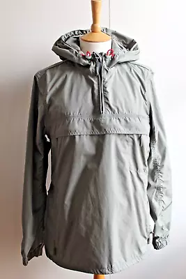 Buy HOWIES Olive Khaki Green Smock Jacket, Pullover Raincoat, Showerproof, Size S • 16.99£