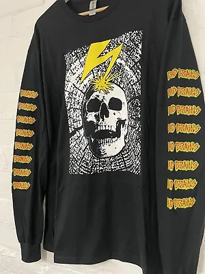 Buy Bad Brains T-shirt Size XL Never Worn Brand New Black Flag Hardcore Punk Rock • 8.50£