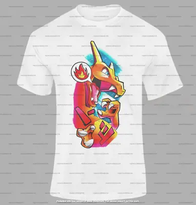 Buy Pokemon, Charizard, Art, T-shirt. • 15£