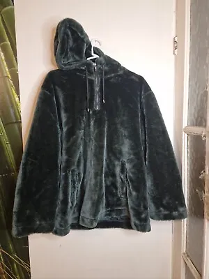 Buy Asos Faux Fur Hooded Jacket Size 14  • 25.99£