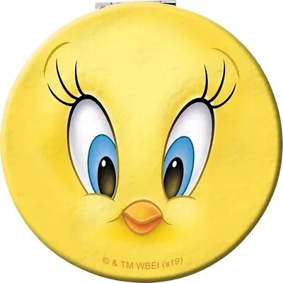Buy Looney Tunes Tweety Birds - Double Sided Compact Mirror  - (BRAND NEW MERCH) • 11.32£