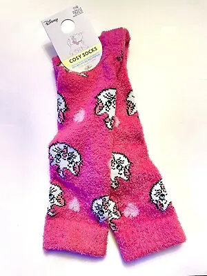 Buy Disney Marie Aristocats Pink Warm Cosy Socks Bed Socks 4-8 UK Womens • 10.49£
