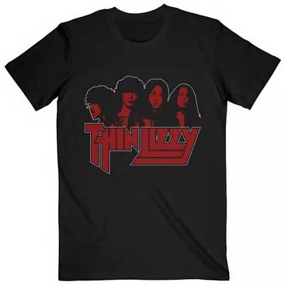 Buy Thin Lizzy Band Photo Logo Official Tee T-Shirt Mens Unisex • 17.13£