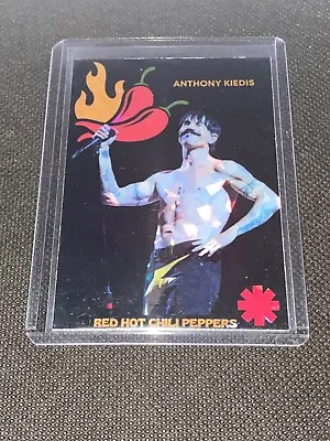 Buy RHCP - Anthony Kiedis Handmade Refractor Holographic Card Red Hot Merch Poster • 9.63£