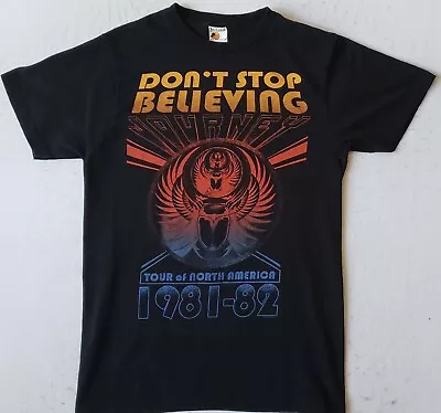 Buy JOURNEY Don't Stop Believing Size Medium Black T-Shirt • 11.06£