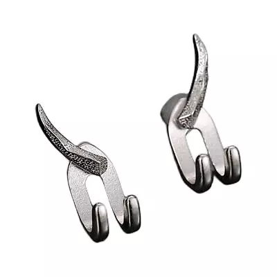 Buy Detachable Dual Stud Earrings Punk Gothic Studs Earring Women Men Jewelry Gift. • 6.93£