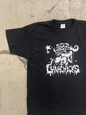 Buy Lunachicks Screen Printed T-shirt Size L Never Worn Punk Rock Band Merch • 5£