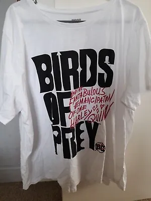 Buy Womens DC Birds Of Prey White T-Shirt UK 24 • 4£