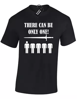 Buy There Can Be Only One Mens T Shirt Cult Movie Highlander Connor Macleod Immortal • 7.99£