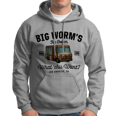 Buy Big Worms Ice Cream Truck Los Angeles Retro Vintage Mens Hoody Tee Top #6GV Lot • 18.99£