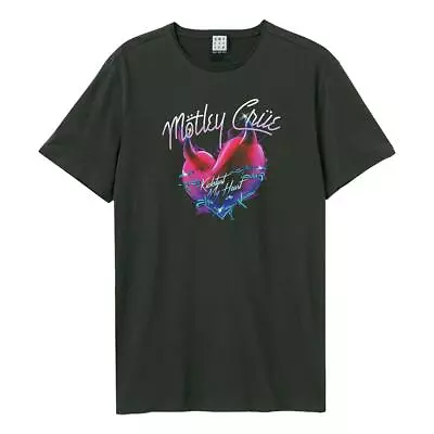 Buy Amplified Unisex Adult Kickstart My Heart Motley Crue T-Shirt • 20.09£