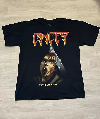 Buy 90s CANCER Band Tshirt Vintage • 35£