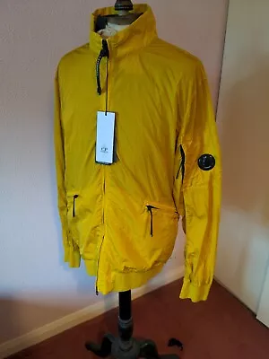 Buy BNWT C.P Company Yellow Chrome-R Bomber Jacket Size 52 • 230£