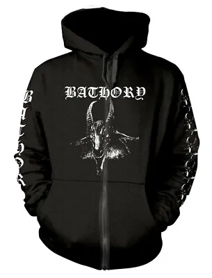 Buy Bathory Goat Zip Up Hoodie OFFICIAL • 51.89£