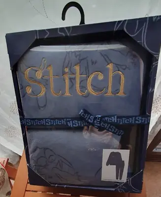 Buy Disney @ George - Stitch - Embroidered Lounge Wear / Pyjamas - Blue - Size 12-14 • 13.50£