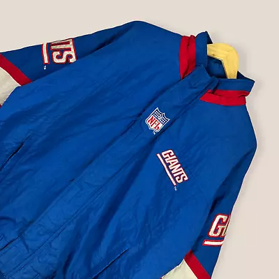 Buy NY Giants Starter Jacket Mens XL VTG 90s NFL Padded Coat American Football • 46£