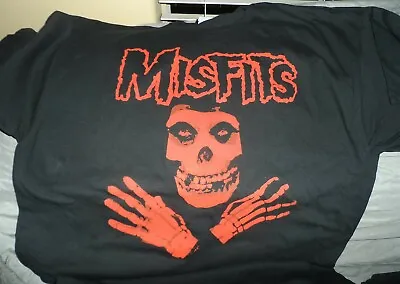 Buy THE MISFITS - Red Crimson Ghost T-Shirt ~Brand New / Never Worn~ S • 32.96£