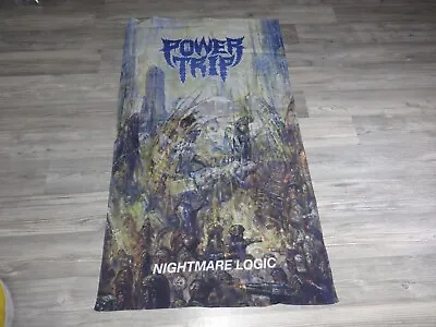 Buy Power Trip Flag Flagge Poster Thrash Metal Gatecreeper Lamb Of God Iron Reagan 6 • 25.79£