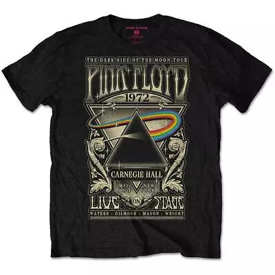 Buy Pink Floyd Dark Side Of The Moon Tour 72 BL Official Tee T-Shirt Mens Unisex • 15.99£