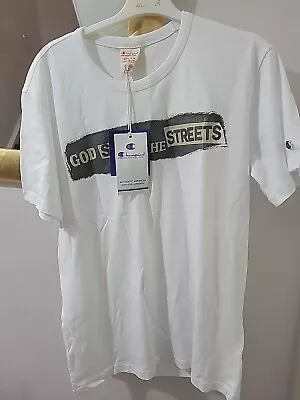 Buy Champion Tshirt God Save The Streets • 8.99£