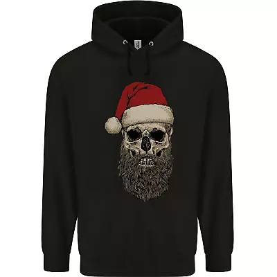 Buy Santa Skull Gothic Heavy Metal Christmas Mens 80% Cotton Hoodie • 24.99£