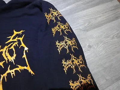 Buy Dying Fetus Hoodie Sweatshirt Death Metal Vulvectomy Blasphemy At The Gates • 43.45£