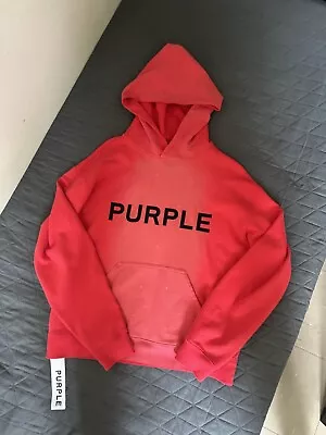 Buy Purple Brand French Terry Hoodie • 140£