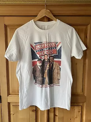 Buy Men’s Whites Only Fools And Horses T-shirt Small Ideal For Any Fan • 20£