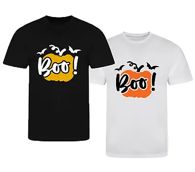 Buy New T-Shirt - Boo Bat - Trick Or Treat Scary October Horror Halloween Pumpkin T • 13.99£