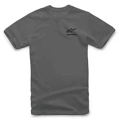 Buy Alpinestars End Of The Road T-Shirt Mens Tee Charcoal Grey • 24.99£